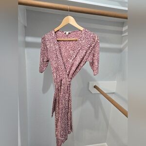 Banana Republic Silk Wrap Dress